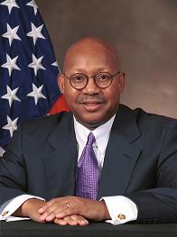 portrait of Alphonso Jackson, United States Secretary of Housing and Urban Development