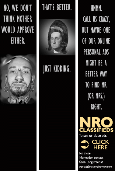 classy NRO ad