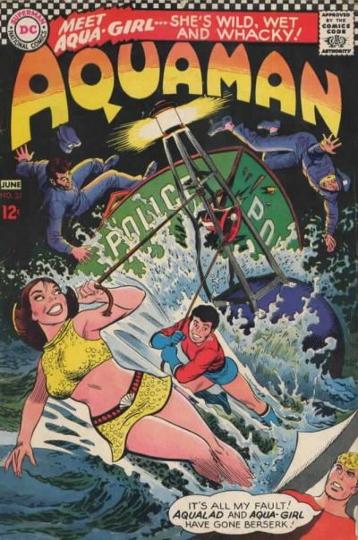 Nick Cardy cover of Aquaman 45