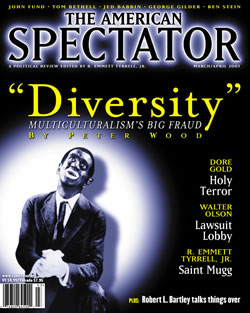 cover of the may 2003 American Spectator