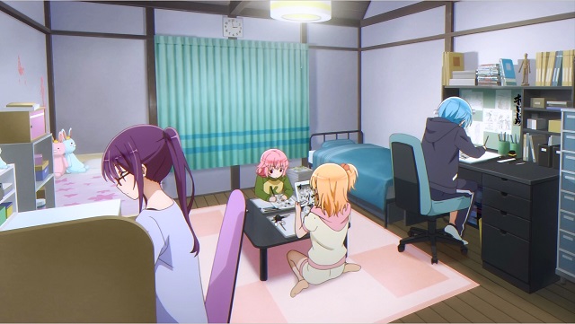 Comic Girls: working hard