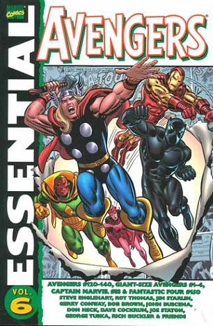 cover of Essential Avengers Vol. 06