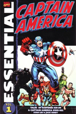 cover of Essential Captain America vol 1