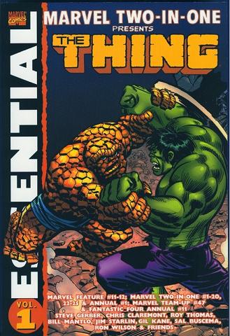 cover of Essential Marvel Two-in-One Vol. 1