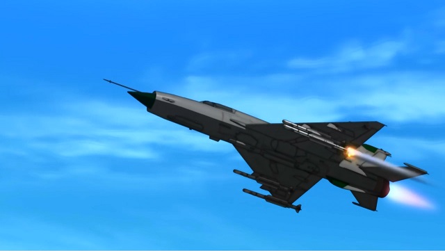 The Chinese do not use shitty looking CGI Mig-21s