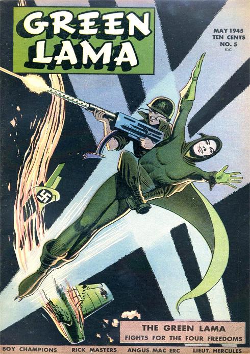 Cover to Green Lama #5