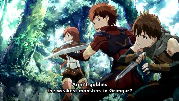 scene from Hai to Gensou no Grimgar episode 1