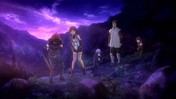 After the burial, from Hai to Gensou no Grimgar #5