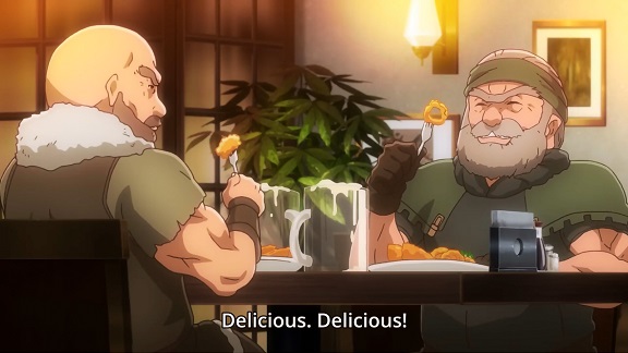 Isekai Shokudou: dwarves like good food too