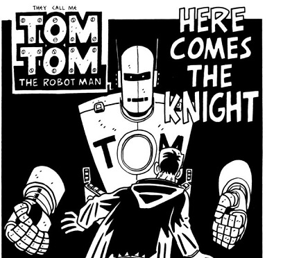 Half page introduction of Tom Tom from Jack Staff #1