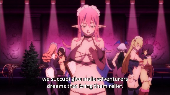 KonoSuba #9: for a small fee, a succubus will visit your dreams and give you relief
