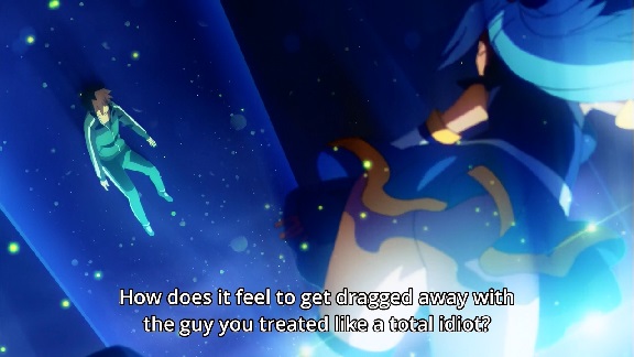 KonoSuba #1: How does it feel to get dragged away with the guy you treated like a total idiot?