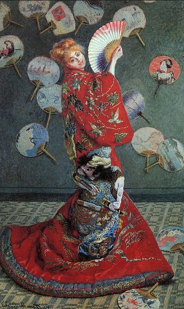 La Japonaise: a satirical painting by Claude Monet