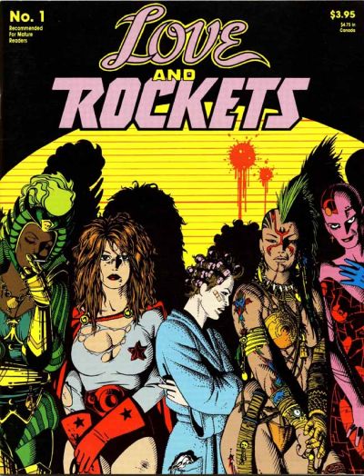 Love & Rockets #1 cover
