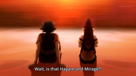 Macross Delta: Hayate and mirage - l-l-lovers?