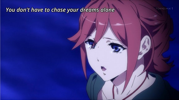 Macross Delta: Kaname shows her emotions