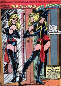 Ms Marvel's first costume