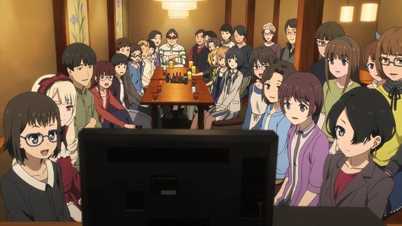 watching the broadcast of the final episode
