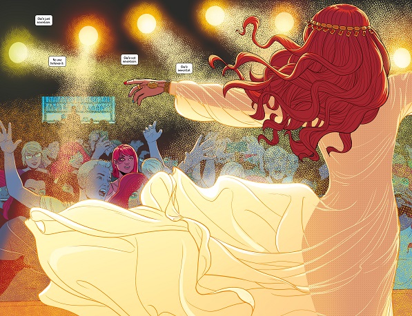 panel from Wicked + Divine #1