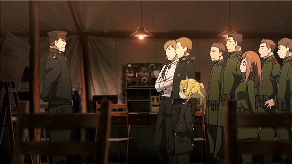 Youjo Senki: height difference