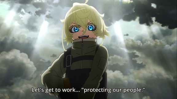 Youjo Senki: protecting our people