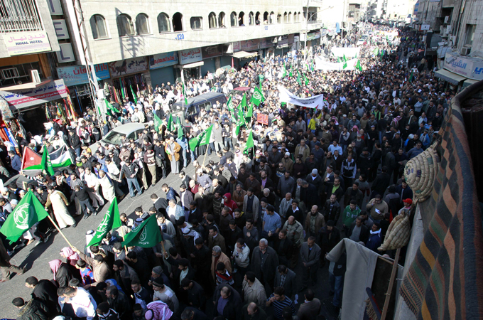 protestors demanding the prime minister to step down