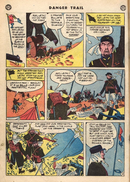 Alex Toth art from Danger Trail 3