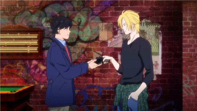 Banana Fish: hold my gun