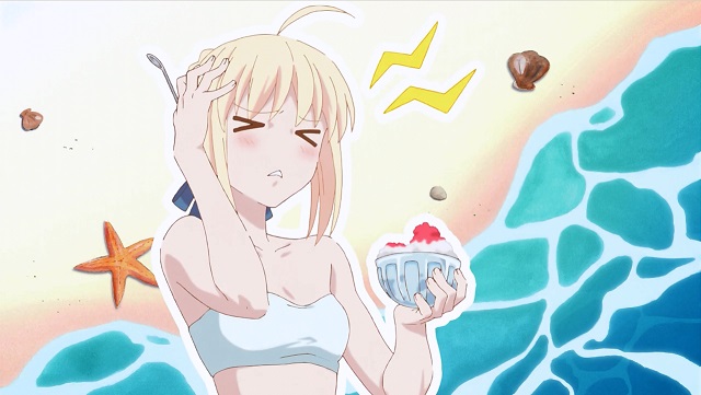 Emiya-san: ice cream headache