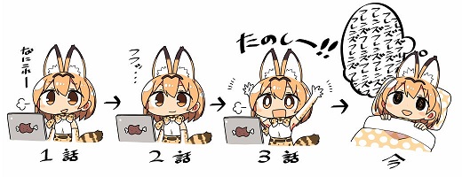Kemono Friends: by the third episode you are hooked