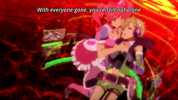 Macross Delta: gay hacking with Reina and Makina