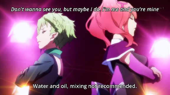 Macross Delta: water and oil