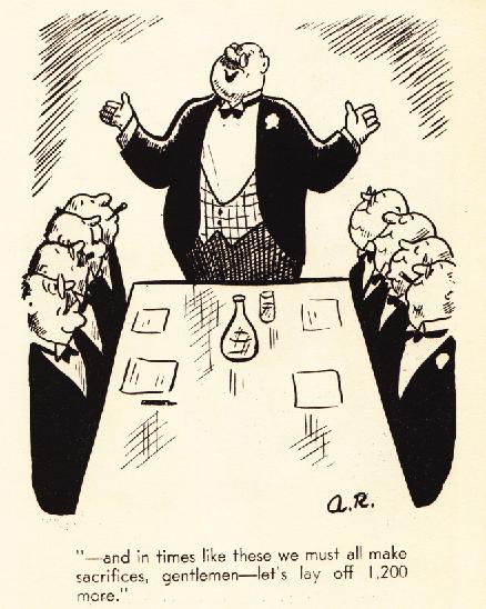 Cartoon from The Ruling Clawss by A. Redfield