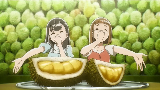 Sora yori mo Tooi Basho: Durian as punishment
