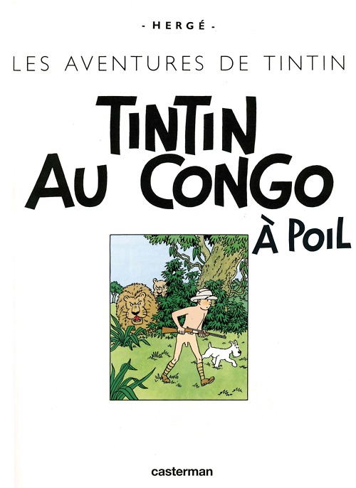 Tintin Au Congo a Poil
