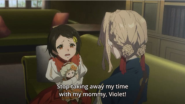 Violet Evergarden: stop taking away my time with my mommy, Violet